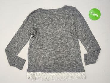 szara bluzka damska: Bluzka damska, rozmiar S — 3