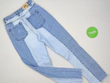 proste: Denim, Jeansy damskie, rozmiar 2XS — 3