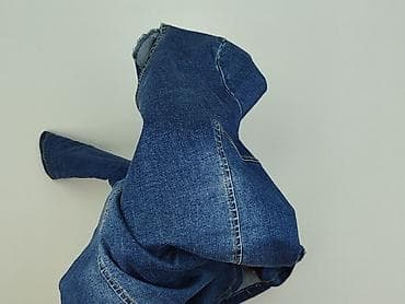 jeans cargo: Denim, Sukienka damska, rozmiar 2XL — 5