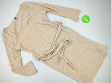 sukienki beżowe midi: Sukienka damska, rozmiar 4XL — 2