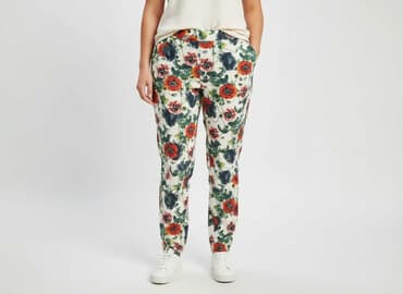 rajstopy do sandałów rossmann: H&M, Spodnie materiałowe damskie, rozmiar 2XL — 1