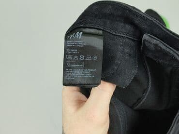 czarne szorty hm: H&M, Szorty damskie, rozmiar S — 5