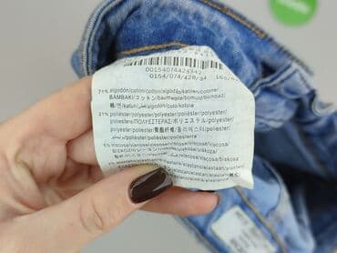 bershka legginsy prążkowane: Bershka, Jeansy damskie, rozmiar XS — 5