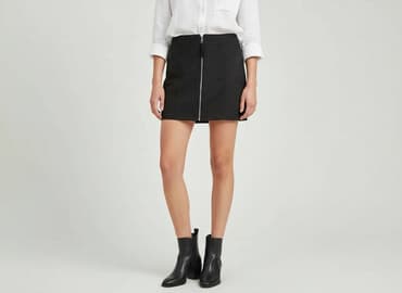 spódnice zamszowa allegro: Bershka, Spódnica damska — 1