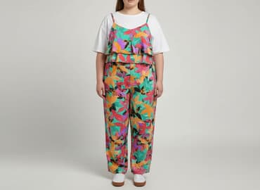 kombinezon z frędzlami do tańca: Kombinezon damski, rozmiar 7XL — 1