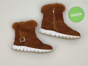 kozaki z futerkiem deichmann: Botki damskie, 37 — 2