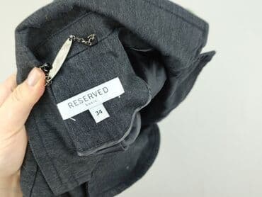 brązowa marynarka damska reserved: Marynarka damska, rozmiar XS — 4