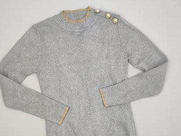 sweter fuksja: Drôle de Copine, Sweter damski, rozmiar S — 1