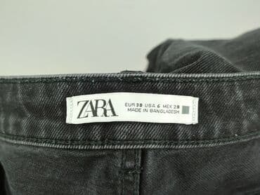 zara mom fit jeans black: Zara, Jeansy damskie, rozmiar M — 4