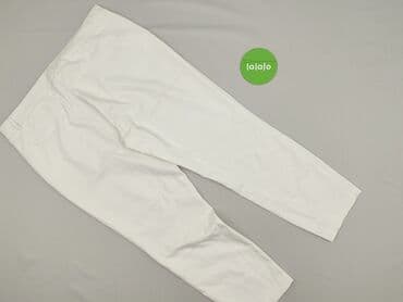 białe rajstopy 164: Spodnie materiałowe damskie, rozmiar 2XL — 3