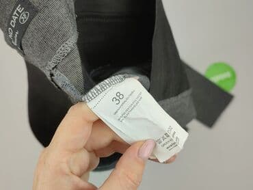 prążkowane legginsy damskie: Legginsy Eleganckie damskie, rozmiar M — 5