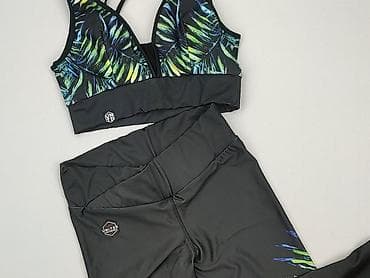 work out legginsy: Komplet sportowy damski, rozmiar S — 1