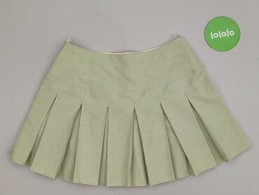 spódnice zielone plisowane: Women`s skirt, size M — 3