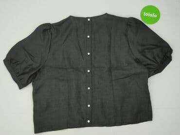 eleganckie czarne bluzki duże rozmiary: Pieces, Bluzka damska, 4XL — 3