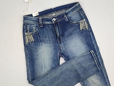 botki zara brazowe: Jeansy damskie, rozmiar XL — 1