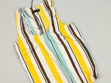 bluzka żółta w czarne paski: Vero Moda, Top damski, rozmiar M — 1