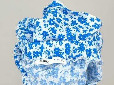 spódniczka alex biało niebieska: Sinsay, Spódnica damska, rozmiar XL — 4