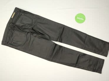 różowe spodnie stradivarius: Stradivarius, Spodnie materiałowe damskie, S — 3