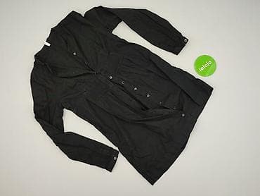 czarne bluzki basic: Сорочка жіноча, розмір M — 2