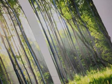 Скатертина 55 x 150, колір - Зелений, стан - Дуже гарний