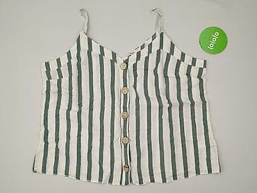 bluza w paski: Papaya, Bluzka damska, rozmiar 4XL — 2