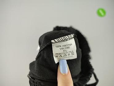 relaks kozaki: Spodnie materiałowe damskie, rozmiar XL — 4