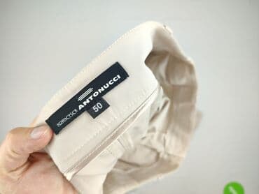 strona z używanymi ubraniami: Material trousers for women, size 5XL — 5