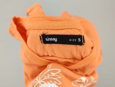 koszulka z napisem po angielsku: Sinsay, T-shirt damski, S — 4