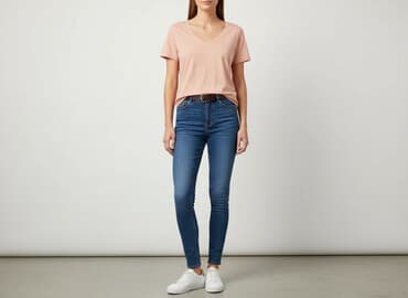 t shirt pod marynarkę: Esmara, T-shirt damski, rozmiar M — 8