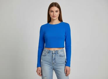 bluzy cropp damskie: Top damski, rozmiar M — 6