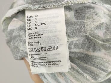 hm bluzki z krótkim rękawem: H&M, Bluzka damska, rozmiar L — 4