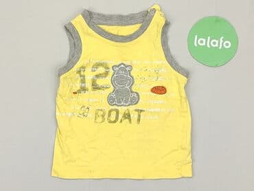 koszulki dla dzieci z napisami: T-shirt, 9-12 months, condition - Good — 2