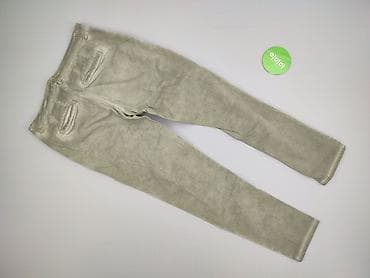 czarne cargo pull and bear: Esprit, Spodnie materiałowe damskie, rozmiar M — 3