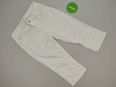 białe koturny sandały ccc: C&A, Spodnie 3/4 damskie, rozmiar L — 2