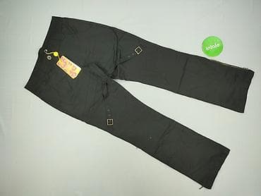 cargo jeans h: Spodnie materiałowe damskie, rozmiar M — 2
