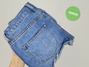 hm krótkie spodenki dzins low waist: H&M, Szorty damskie, rozmiar XS — 6