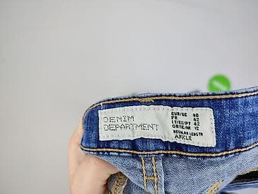 jeans 44: Denim, Jeansy damskie, rozmiar L — 4