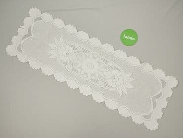 pościel primark: Obrus 95 x 32, kolor - Biały, stan - Bardzo dobry — 2