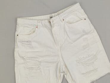 spodnie woskowane białe: Shorts for men, size L — 1