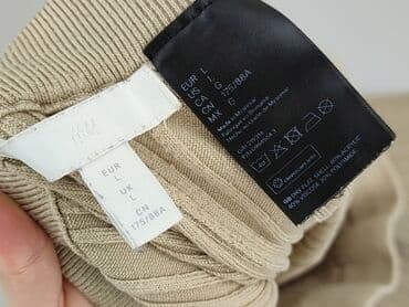 Ubrania damskie: H&M, Spodnie materiałowe damskie, rozmiar L — 4