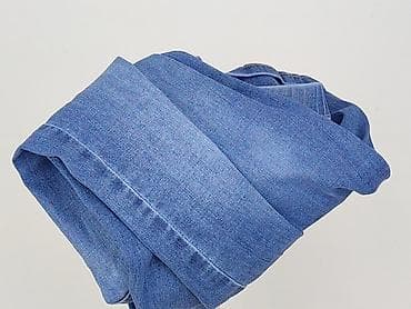 spodnie pull and bear: Spodnie jeansowe, H&M, 8 lat, 122/128, stan - Bardzo dobry — 7