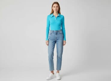 koszulki polo zara: FB Sister, Damska koszulka polo, rozmiar XS — 7