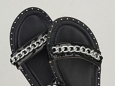 sandalki czarne ccc: Sandałki DeeZee, 33, Używany — 5