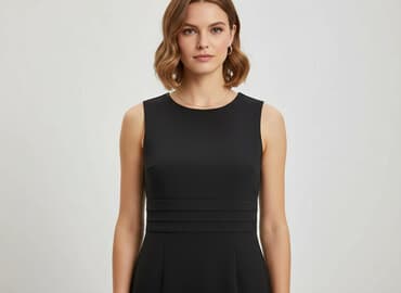 prosta elegancka sukienki midi: H&M, Sukienka damska, rozmiar M — 7