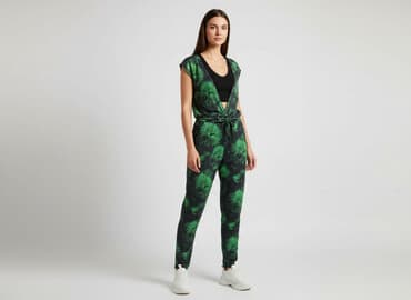 zielony kombinezon mohito: Kombinezon damski, rozmiar L — 1