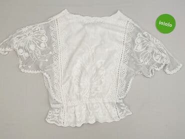 białe bluzki boho: Bluzka damska, rozmiar L — 3