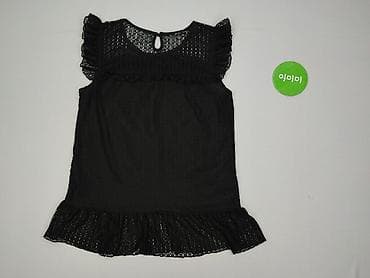 elegancki top czarny: Bluzka damska, rozmiar M — 2