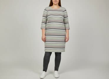 prazkowana sukienki: Sukienka damska, rozmiar XL — 1