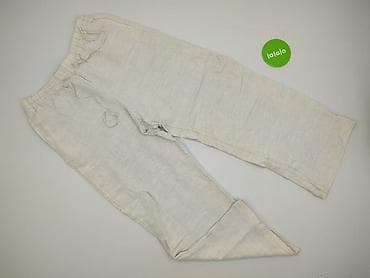 bluzki len: H&M, Spodnie materiałowe damskie, rozmiar M — 2