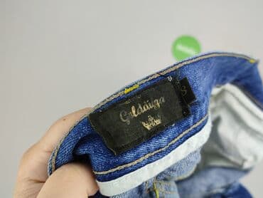 cargo jeans baggy: Golddigga, Jeansy damskie, rozmiar S — 4